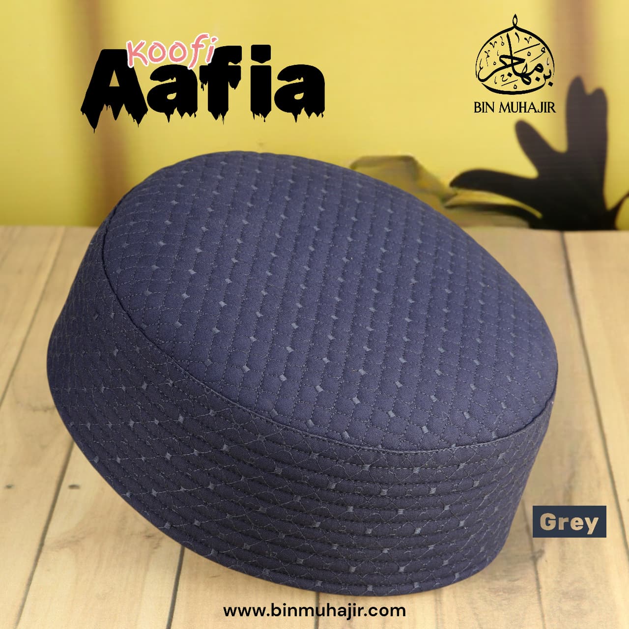 Aafia Koofi Grey