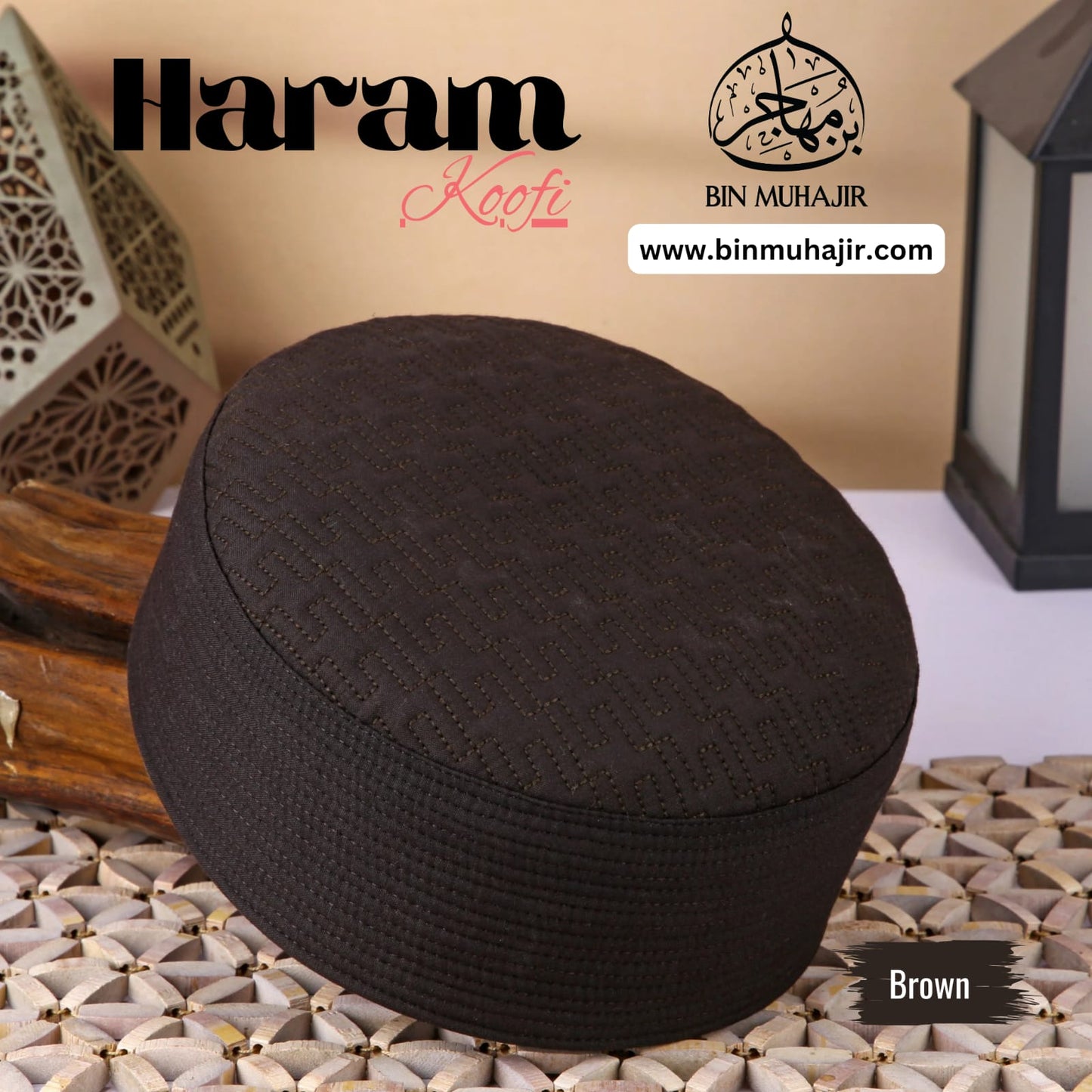 Haram Koofi Dark Brown